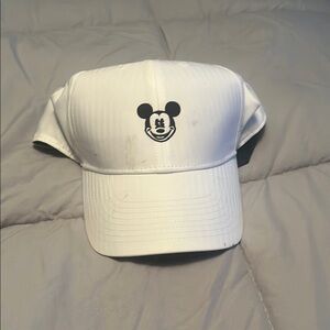 Disney White Mickey Mouse Cap